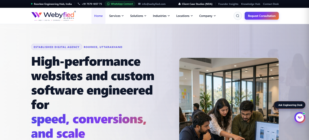 Webyfied Global Preview